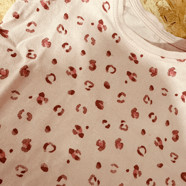 Teeshirt MC, rose, Primark