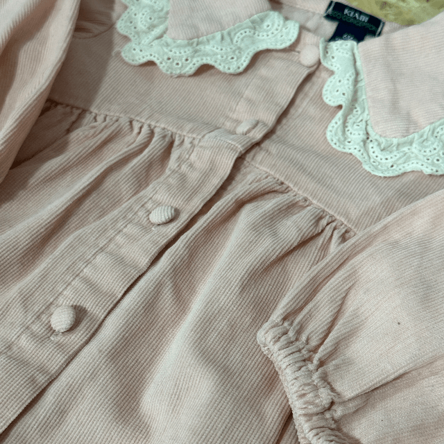 Robe rose poudrée, Kiabi 