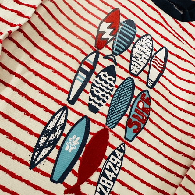 Teeshirt ML, coton, grain de blé 