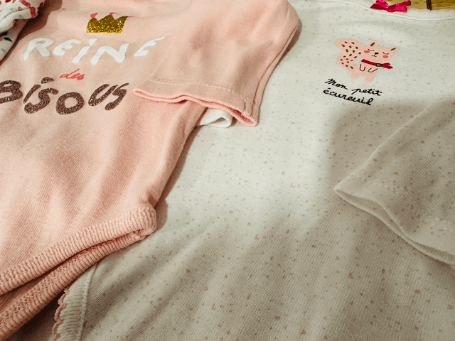 Lot de 3 bodys, Du pareil au même 