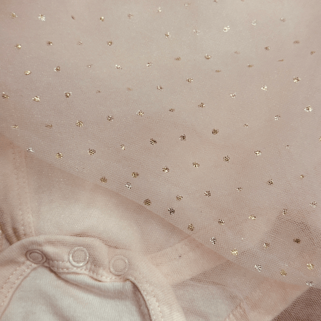 Body robe tutu, rose, Mes petits cailloux 
