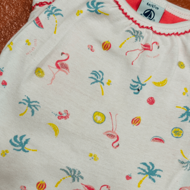 Body robe à bretelles, Petit Bateau 