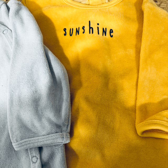 Lot de 2 pyjamas, velours, kiabi 