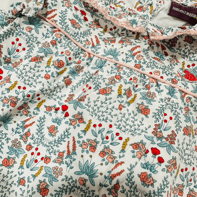 Blouse sans manche fleuries, Sergent Major 