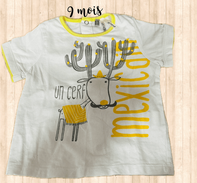 Teeshirt MC, blanc, Orchestra 