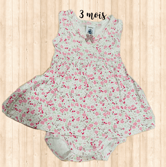 Robe body, Petit Bateau, 3 mois 